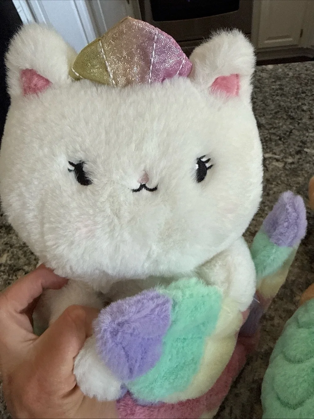FAO Schwarz Light Up Plush Stuffy Cat Mermaid Rainbow & Glow Brights Corgi Plush